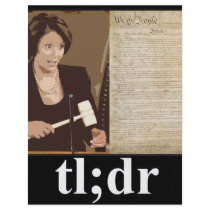 Pelosi-Constitution: tl;dr flyers