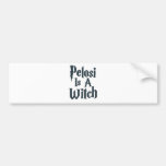 Pelosi is a Witch Bumper Stickers