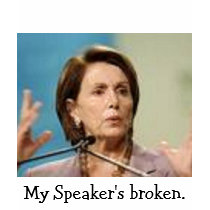 Pelosi-My Speaker's broken. t-shirts by uniquenclassy Pelosi-My Speaker's broken. t-shirts