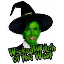 Pelosi: Wicked Witch of the West t-shirts