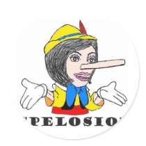 PELOSIO ROUND STICKER