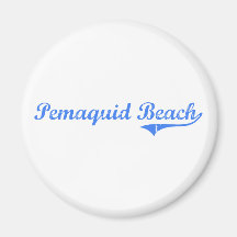 Pemaquid Beach Maine Classic Design Refrigerator Magnets