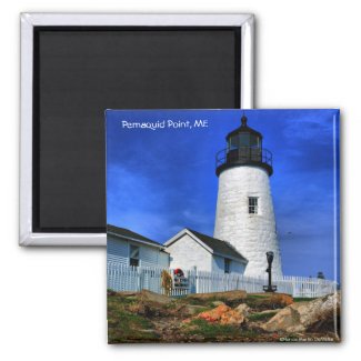 Pemaquid Lighthouse-Magnet magnet