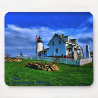 Pemaquid Lighthouse - Mousepad mousepad