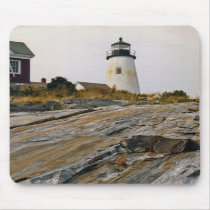 Pemaquid Point Light Mousepad