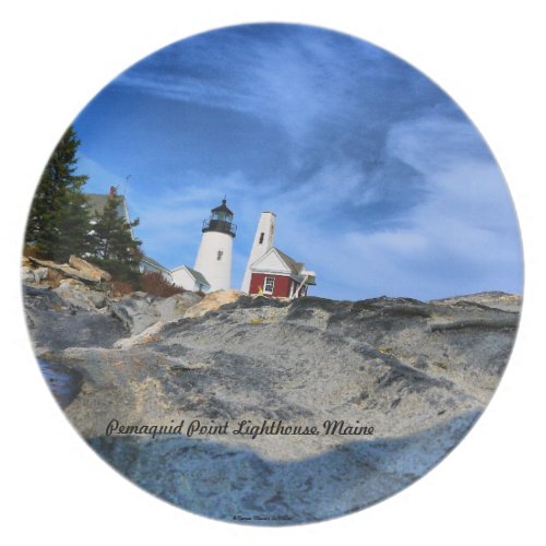 Pemaquid Point Lighthouse Plate fuji_plate