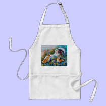 Pembroke Welsh  Corgi Apron aprons