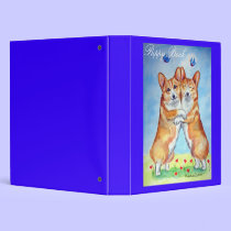 Pembroke Welsh Corgi Binder binders