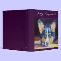 Pembroke Welsh Corgi Binder binders