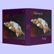 Pembroke Welsh Corgi Binder binders