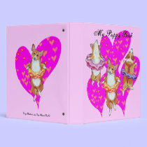 Pembroke Welsh Corgi Binder binders