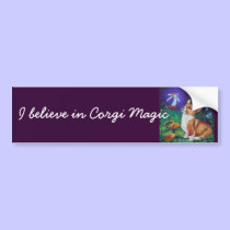 Pembroke Welsh Corgi Bumper Sticker bumper stickers