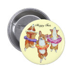 Pembroke Welsh Corgi Button Pins