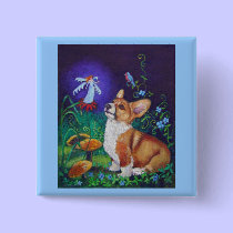Pembroke Welsh Corgi Buttons buttons