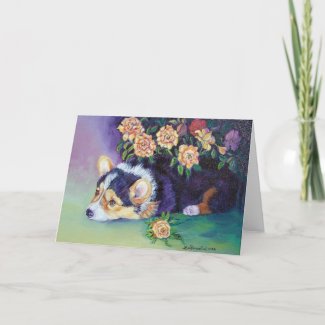 Pembroke Welsh Corgi Greeting Cards