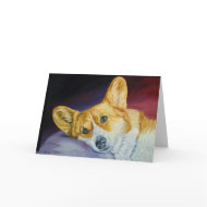 Pembroke Welsh Corgi card