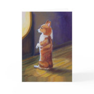 Pembroke Welsh Corgi card