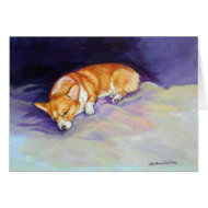Pembroke Welsh Corgi card