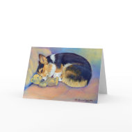 Pembroke Welsh Corgi card