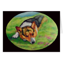 Pembroke Welsh Corgi Card