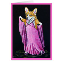 Pembroke Welsh Corgi Card