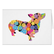 Pembroke Welsh Corgi Card