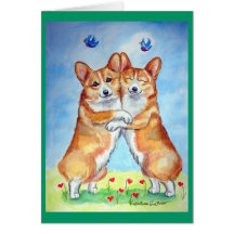 Pembroke Welsh Corgi Cards