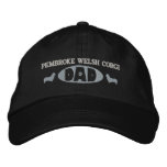 Pembroke Welsh Corgi Dad Embroidered Hats