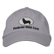 Pembroke Welsh Corgi Embroidered Hat embroidered hats