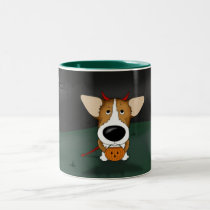 Pembroke Welsh Corgi Halloween mugs