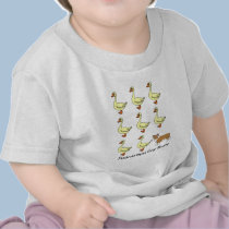 Pembroke Welsh Corgi Herding Ducks Baby's t-shirts by MenagerieMayhem Pembroke Welsh Corgi Herding Ducks Baby's t-shirts