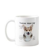 Pembroke Welsh Corgi History Design Mug