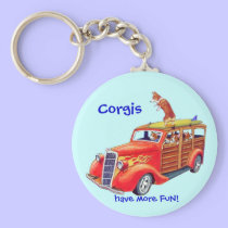 Pembroke Welsh Corgi Keychain keychains