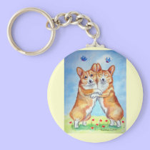Pembroke Welsh Corgi Keychain keychains