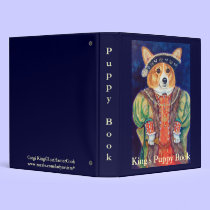 Pembroke Welsh Corgi King Binder binders