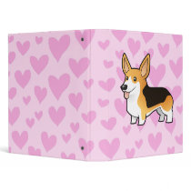 Pembroke Welsh Corgi Love Vinyl Binders