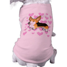 Pembroke Welsh Corgi Love Doggie Tee Shirt