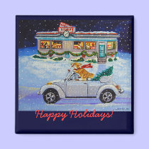 Pembroke Welsh Corgi Magnets magnets