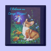 Pembroke Welsh Corgi Magnets magnets