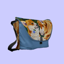 Pembroke Welsh Corgi Messenger Bag messenger bags