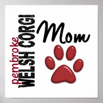 Pembroke Welsh Corgi Mom 2 Poster