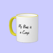 Pembroke Welsh Corgi Mug mugs