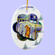 Pembroke Welsh Corgi Oval Ornament ornaments