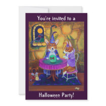 Pembroke Welsh Corgi Party Invitations