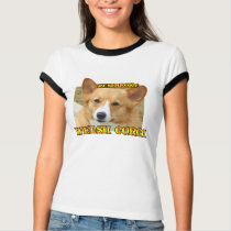 Pembroke Welsh Corgi Photo Ladies t-shirts by MenagerieMayhem Pembroke Welsh Corgi Photo Ladies t-shirts