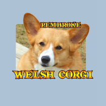 Pembroke Welsh Corgi Photo Ladies t-shirts by MenagerieMayhem Pembroke Welsh Corgi Photo Ladies t-shirts