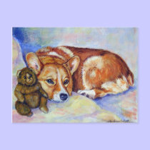 Pembroke Welsh Corgi Postcards postcards