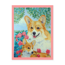 Pembroke Welsh Corgi Postcards by ladyartista Pembroke Welsh Corgi Postcards