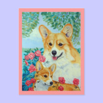 Pembroke Welsh Corgi Postcards