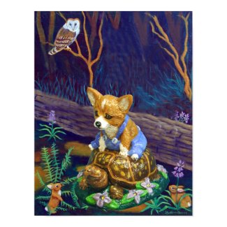Pembroke Welsh Corgi Poster Print print